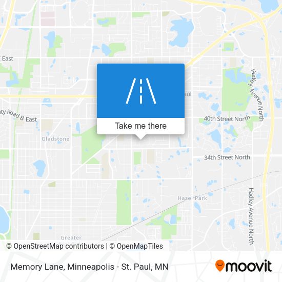 Memory Lane map