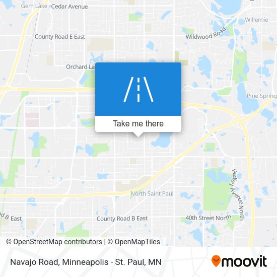 Navajo Road map