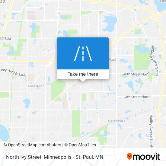 Mapa de North Ivy Street