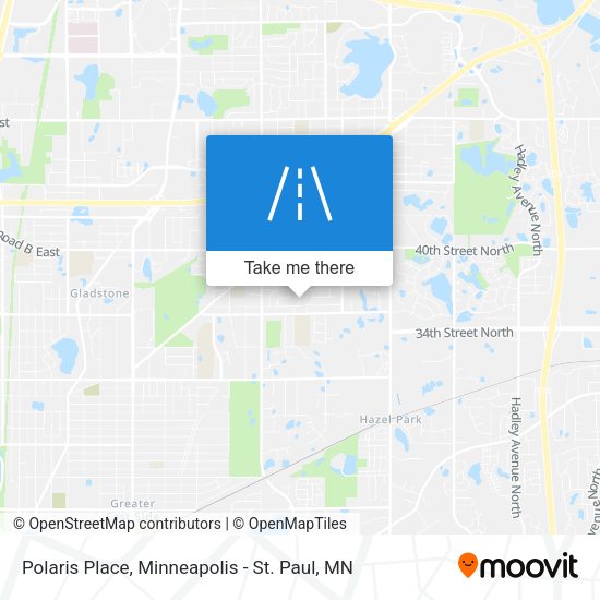 Polaris Place map