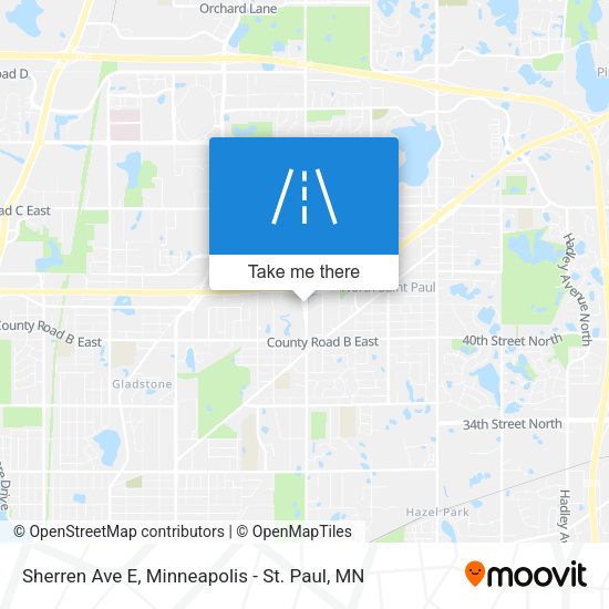 Mapa de Sherren Ave E