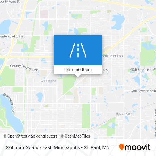 Mapa de Skillman Avenue East