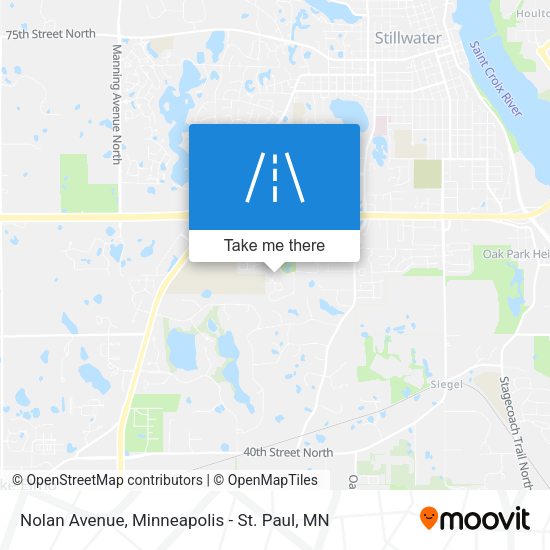 Nolan Avenue map
