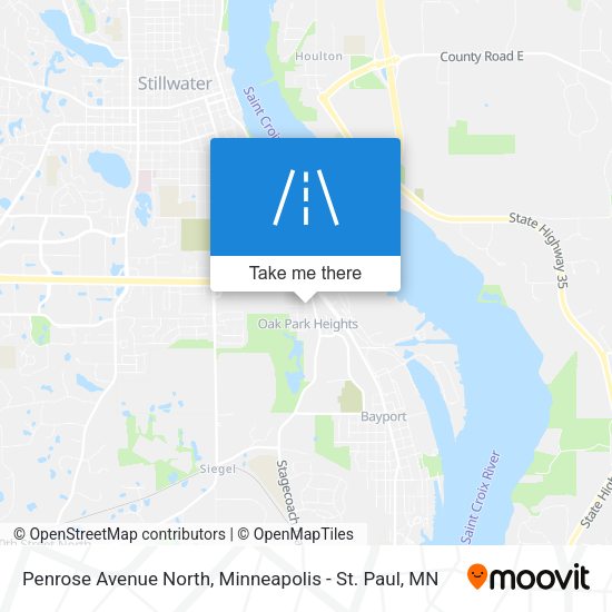 Mapa de Penrose Avenue North