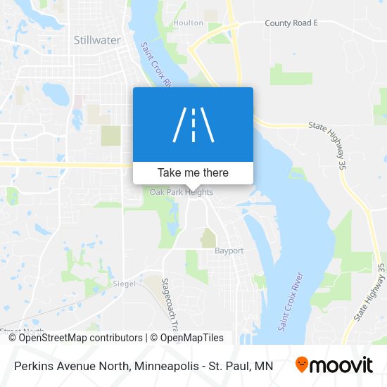 Mapa de Perkins Avenue North