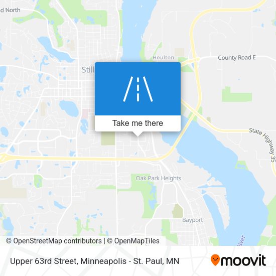 Mapa de Upper 63rd Street