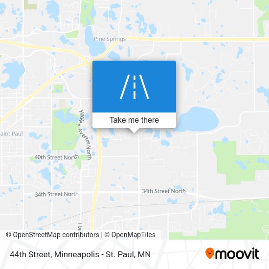 44th Street map