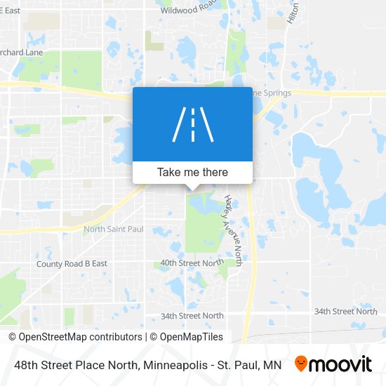 Mapa de 48th Street Place North