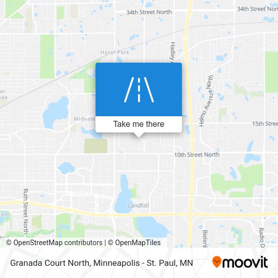 Granada Court North map