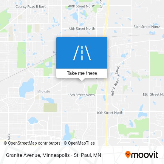 Granite Avenue map