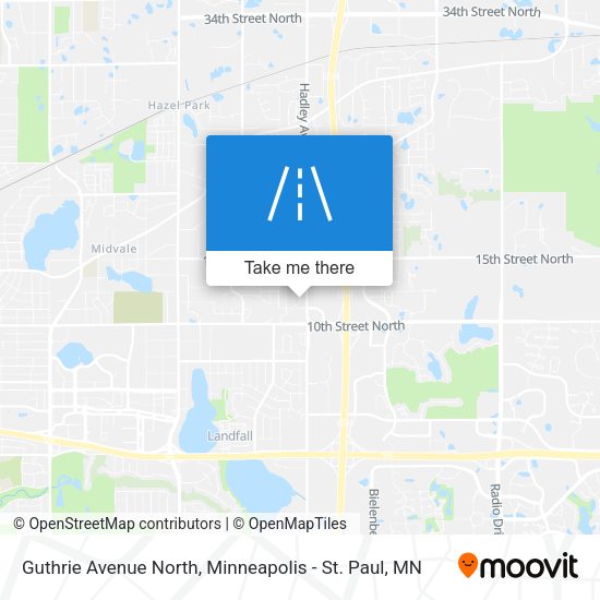 Guthrie Avenue North map