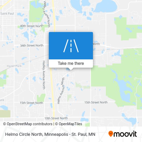 Mapa de Helmo Circle North
