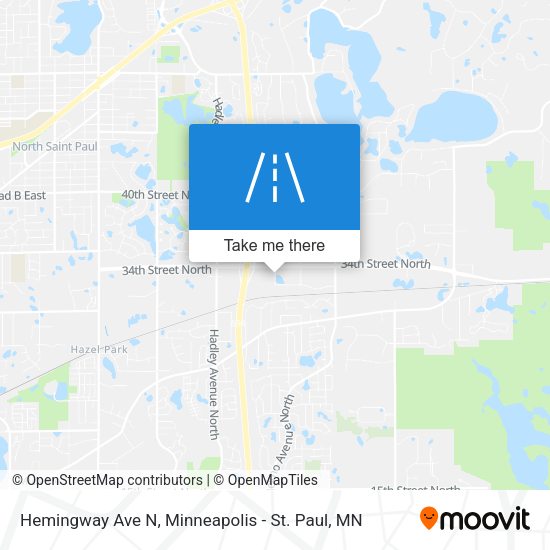 Mapa de Hemingway Ave N