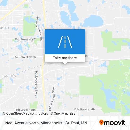 Mapa de Ideal Avenue North