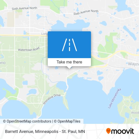 Barrett Avenue map