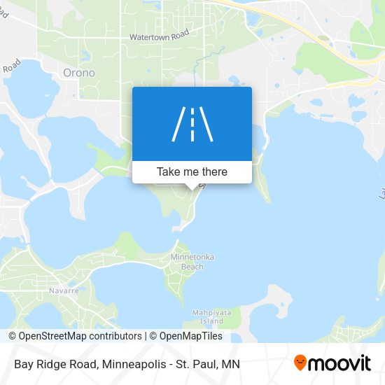 Mapa de Bay Ridge Road