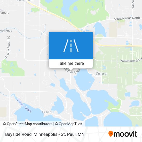 Bayside Road map