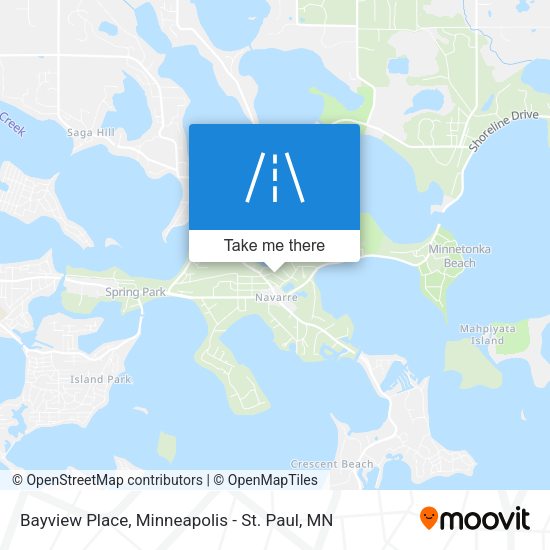 Bayview Place map