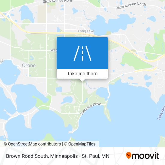 Mapa de Brown Road South