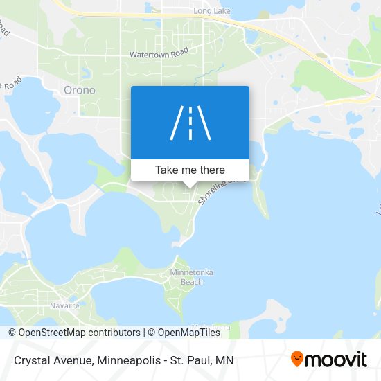 Crystal Avenue map