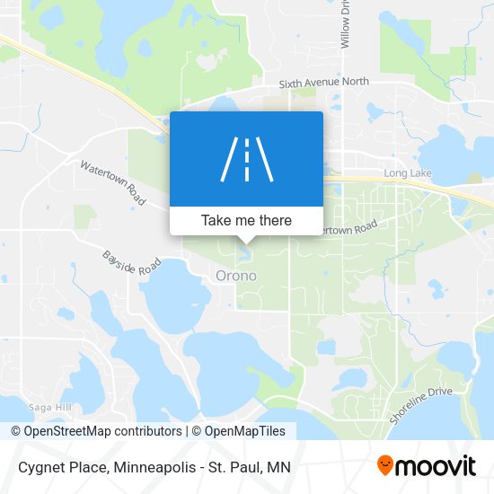 Mapa de Cygnet Place