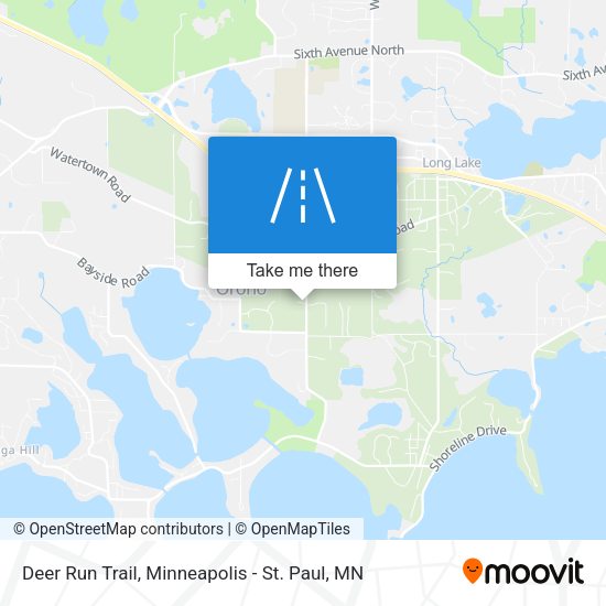 Deer Run Trail map