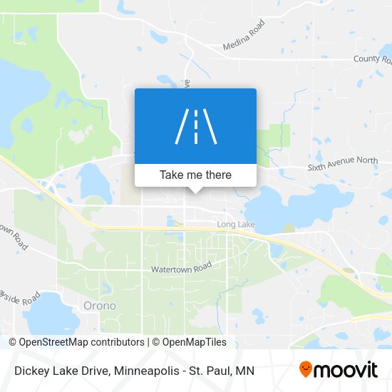 Mapa de Dickey Lake Drive
