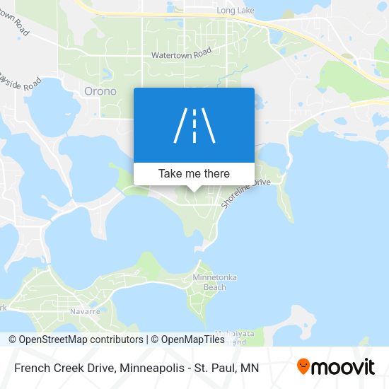 Mapa de French Creek Drive