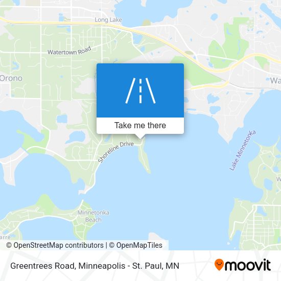 Mapa de Greentrees Road