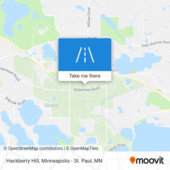 Mapa de Hackberry Hill