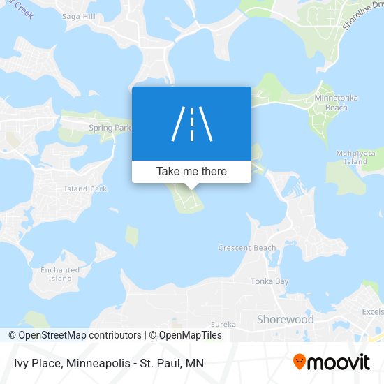 Ivy Place map