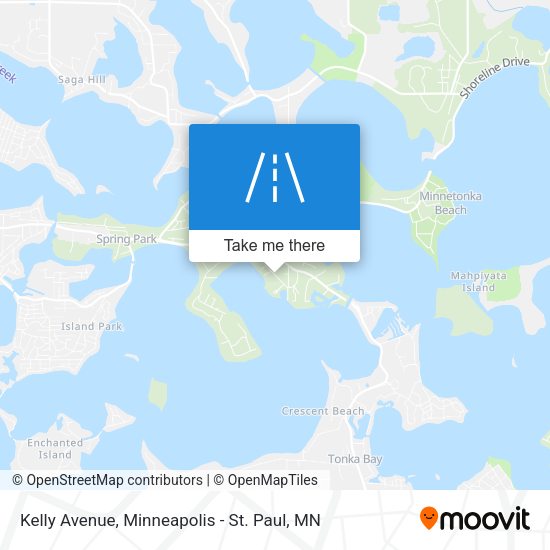 Kelly Avenue map