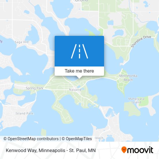 Kenwood Way map