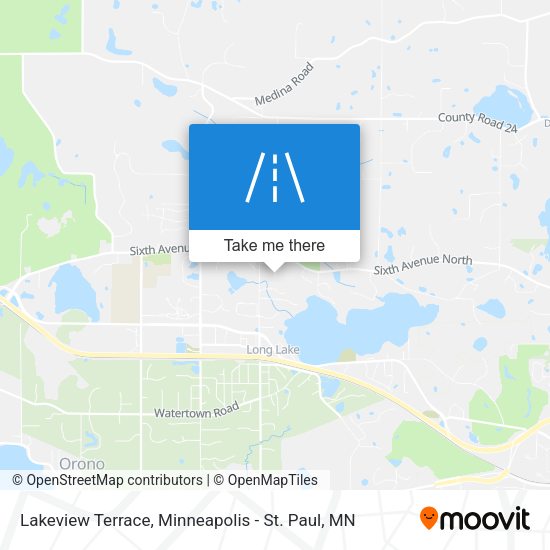 Lakeview Terrace map