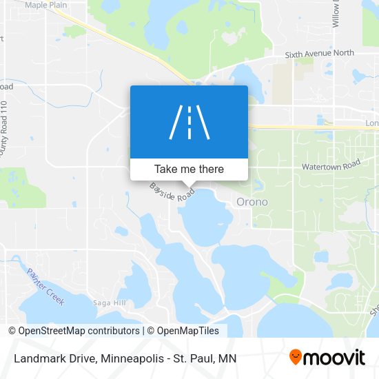Mapa de Landmark Drive