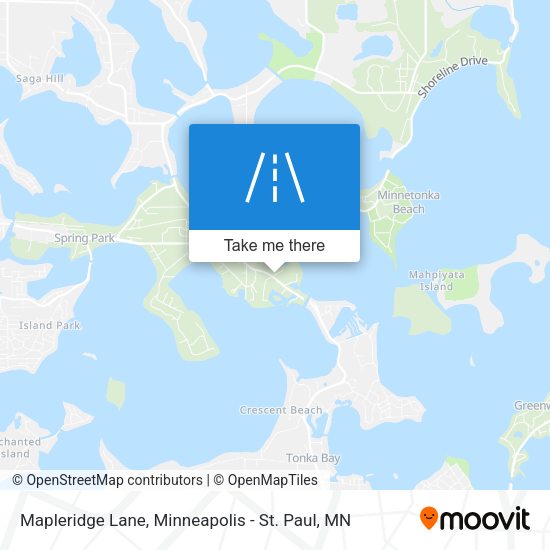 Mapa de Mapleridge Lane