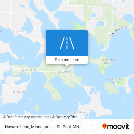 Navarre Lane map