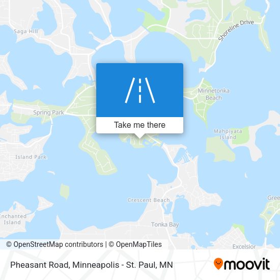 Mapa de Pheasant Road