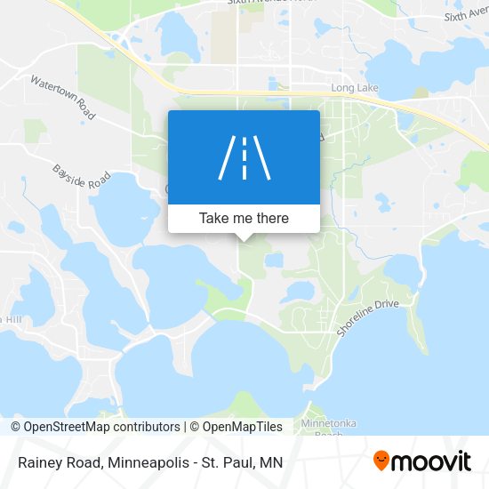 Rainey Road map