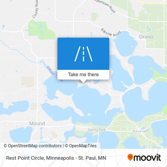 Rest Point Circle map