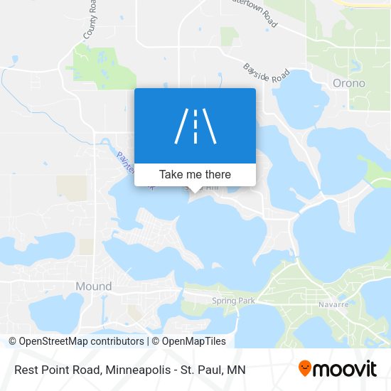 Mapa de Rest Point Road