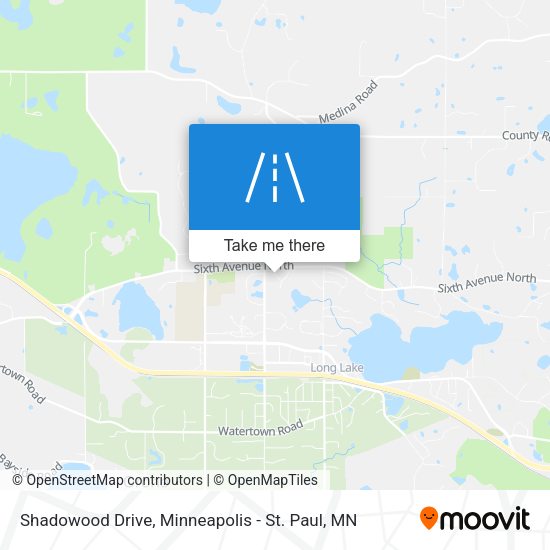 Shadowood Drive map