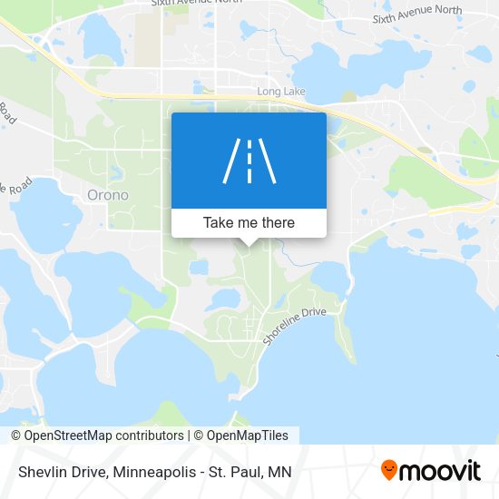 Mapa de Shevlin Drive