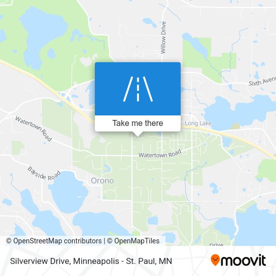 Silverview Drive map