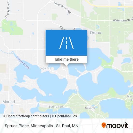 Spruce Place map