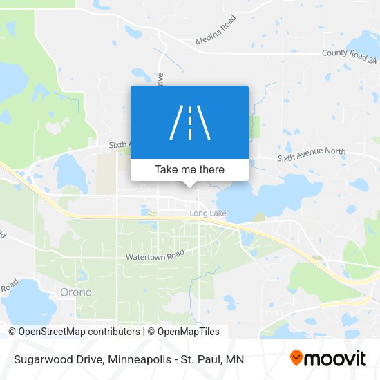 Sugarwood Drive map