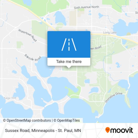 Mapa de Sussex Road