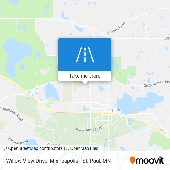 Mapa de Willow View Drive
