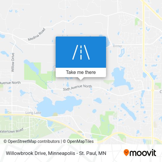 Willowbrook Drive map