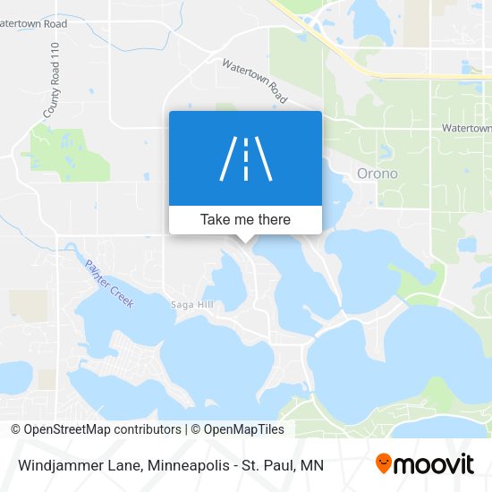 Mapa de Windjammer Lane
